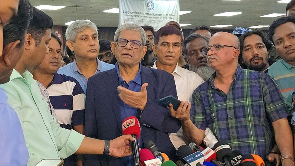 বাংলাদেশে পিআরের প্রয়োজনীয়তা নেই: মির্জা ফখরুল