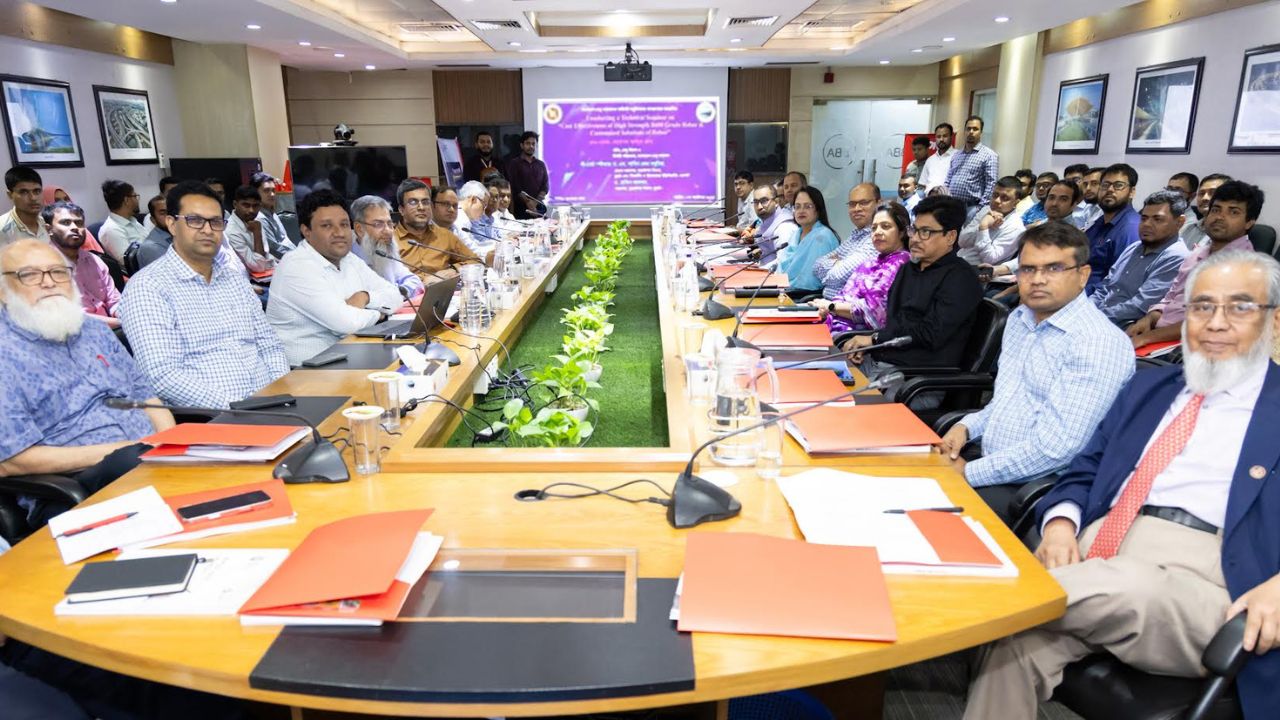 ‘৬০০ গ্রেড রডে নির্মাণ ব্যয় কমবে, স্থায়িত্ব বাড়বে’