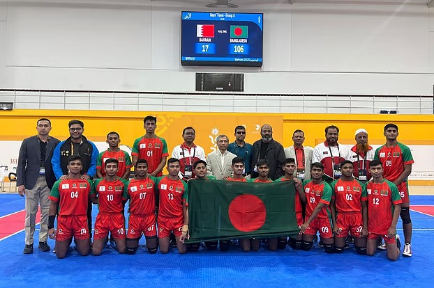 বাহরাইনকে উড়িয়ে ব্রোঞ্জ, এশিয়ান যুব গেমসে বাংলাদেশের দ্বিতীয় পদক
