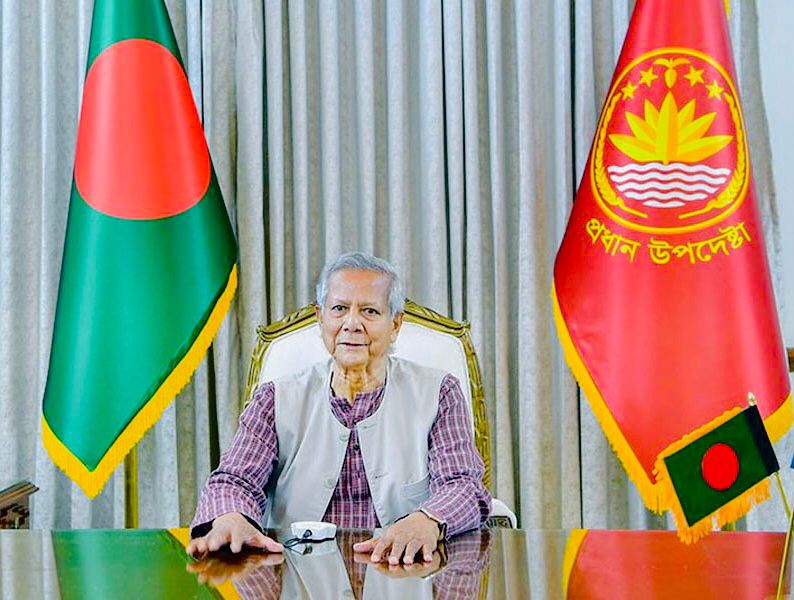 আগামীকাল জাতির উদ্দেশে ভাষণ দেবেন প্রধান উপদেষ্টা ‎