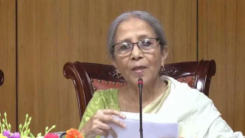 জলবায়ু চুক্তির প্রতিশ্রুতি বাস্তবায়নে এখনও বড় ঘাটতি : উপদেষ্টা ফরিদা বললেন