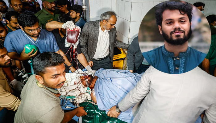 উন্নত চিকিৎসার জন্য  ইনকিলাব মঞ্চের মুখপাত্র ওসমান হাদিকে আগামিকাল  সিঙ্গাপুরে নেওয়া হচ্ছে