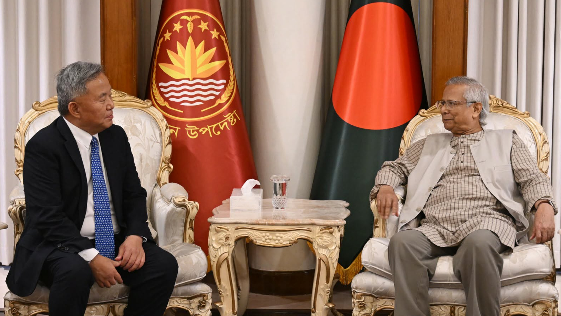 প্রধান উপদেষ্টার সঙ্গে দক্ষিণ কোরিয়ার রাষ্ট্রদূতের বিদায়ী সাক্ষাৎ