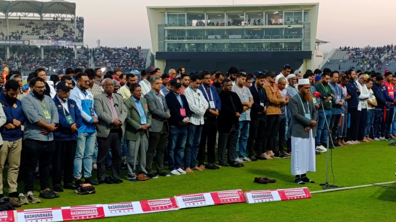 সিলেট স্টেডিয়ামেই কোচ জাকির জানাজা সম্পন্ন